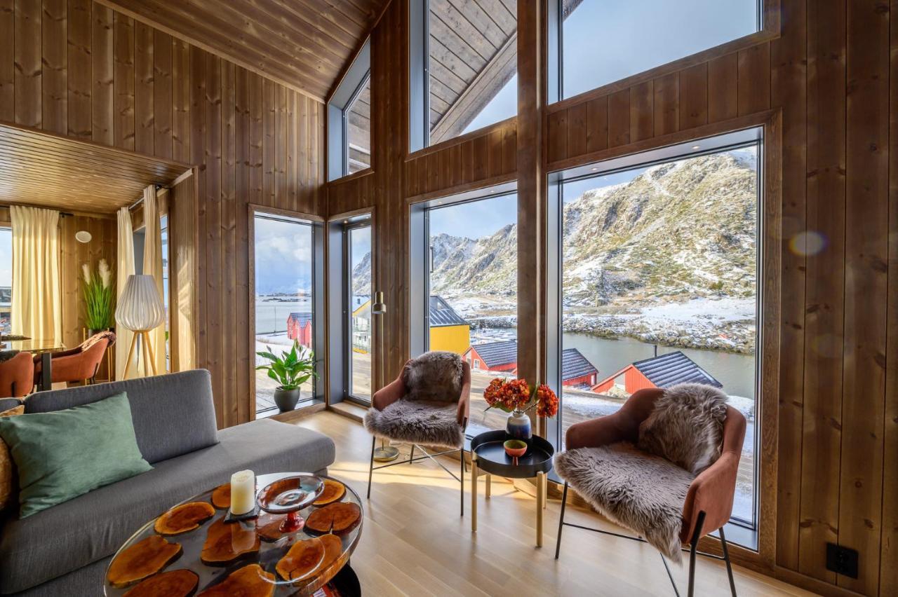 Superior Cabin Ballstad Lofoten Bagian luar foto