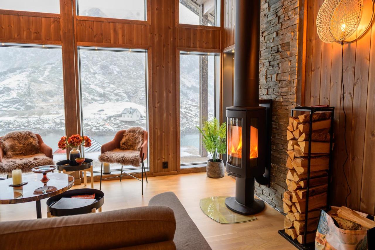 Superior Cabin Ballstad Lofoten Bagian luar foto