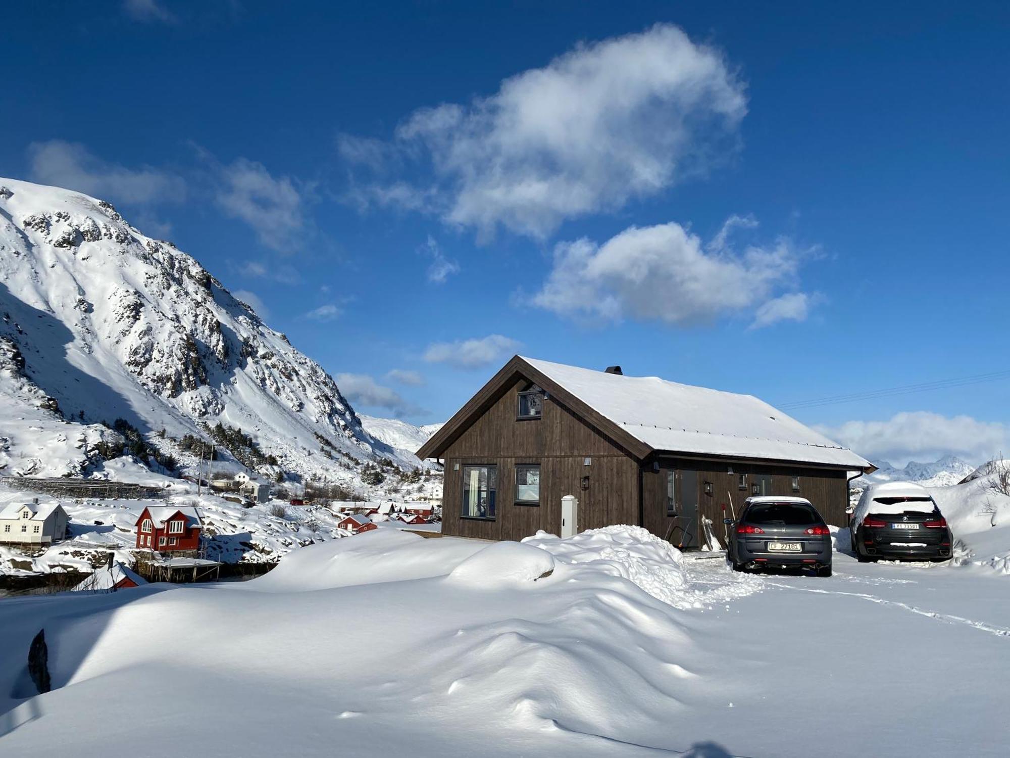 Superior Cabin Ballstad Lofoten Bagian luar foto