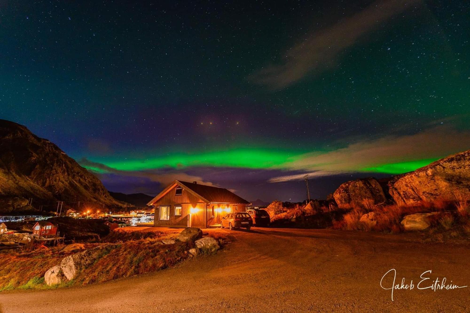 Superior Cabin Ballstad Lofoten Bagian luar foto