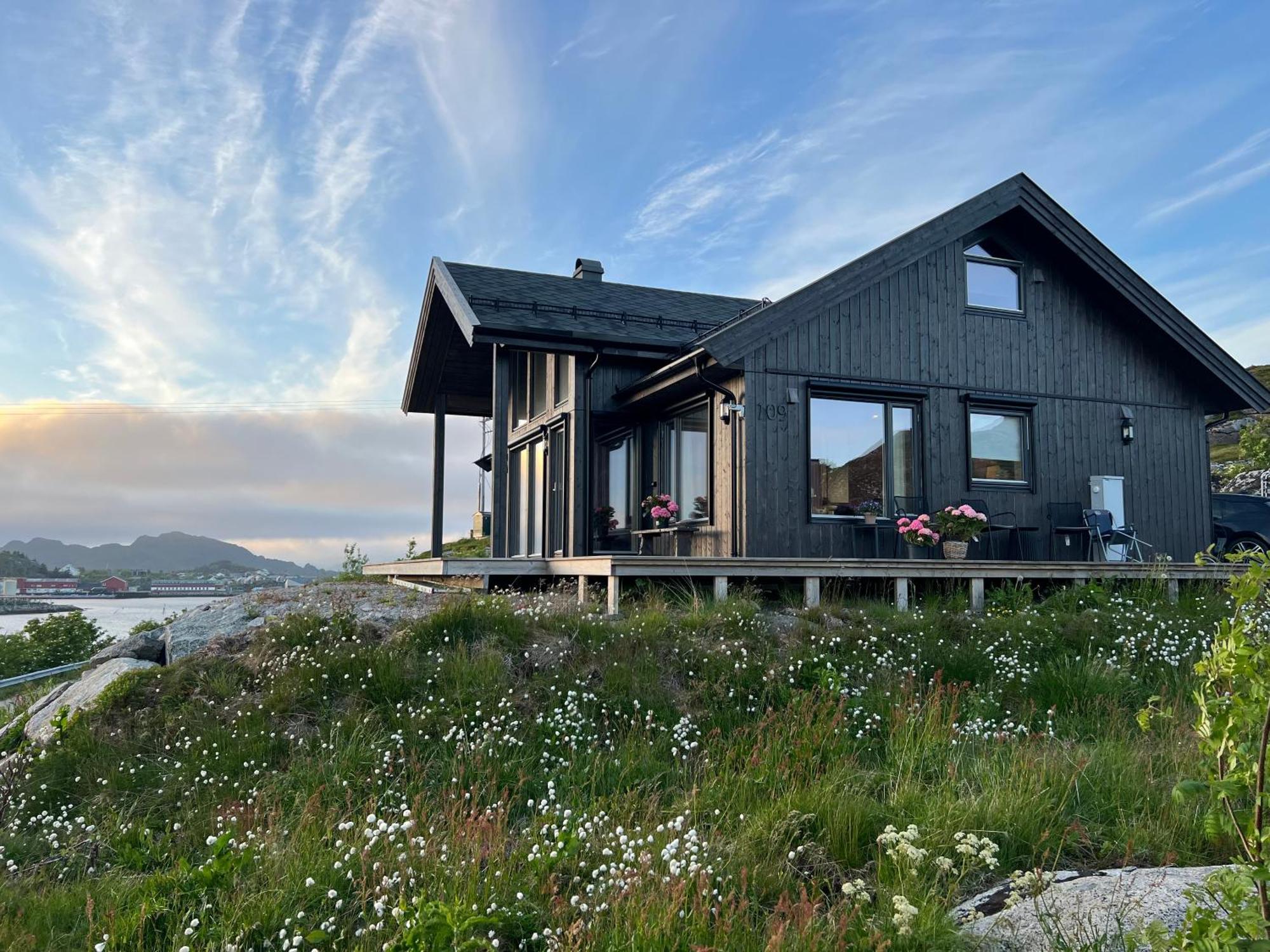 Superior Cabin Ballstad Lofoten Bagian luar foto