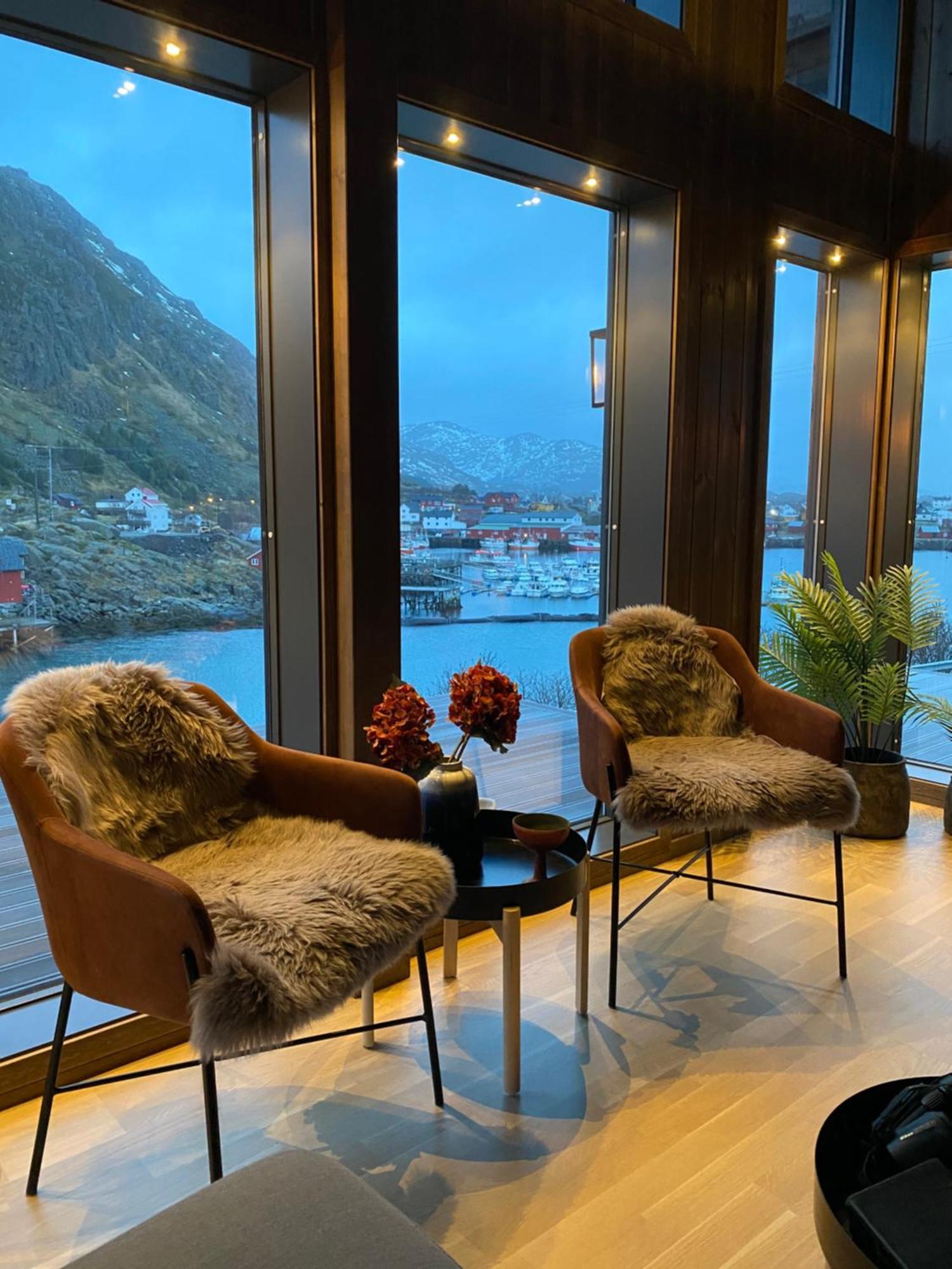Superior Cabin Ballstad Lofoten Bagian luar foto